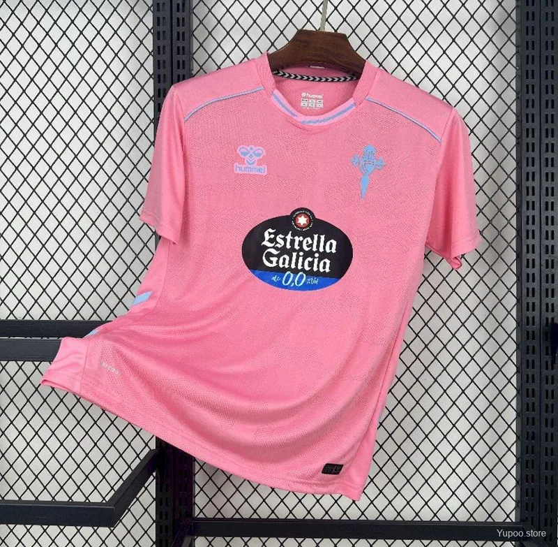 Camiseta Celta Vigo 2025/26 TERCERA MANGA CORTA VERSION FAN